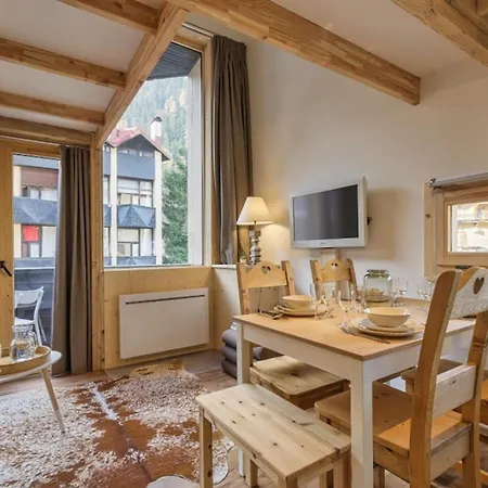 Roca Cosy Duplex Grands Montets Parking Transports Apartamento