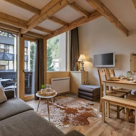 Roca Cosy Duplex Grands Montets Parking Transports Apartman *